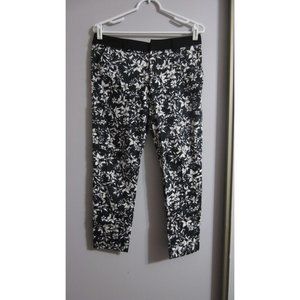 Etam Paris 40 Floral Cropped Pants